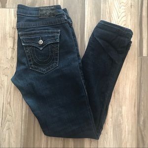 Size 27 x 29” True Religion Julie Skinny Jeans